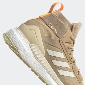 adidas Terrex Beige and White Athletic Shoes